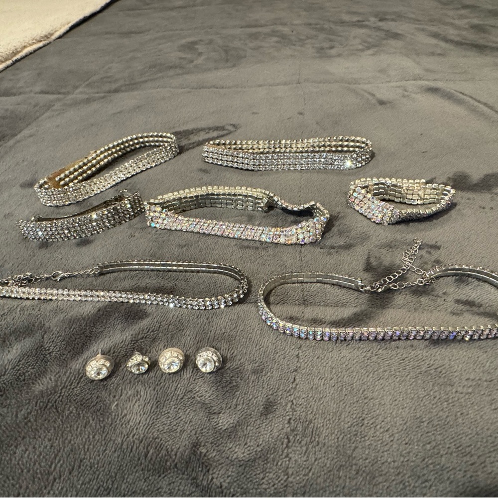 Competition dance costume jewelry